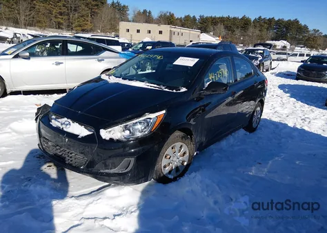 2016 Hyundai Accent Se из США, поврежденный, VIN KMHCT4AEXGU049467